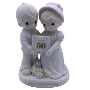 vtg1995 Precious Moments To Remember collection porcelain figurine 50anniversary
